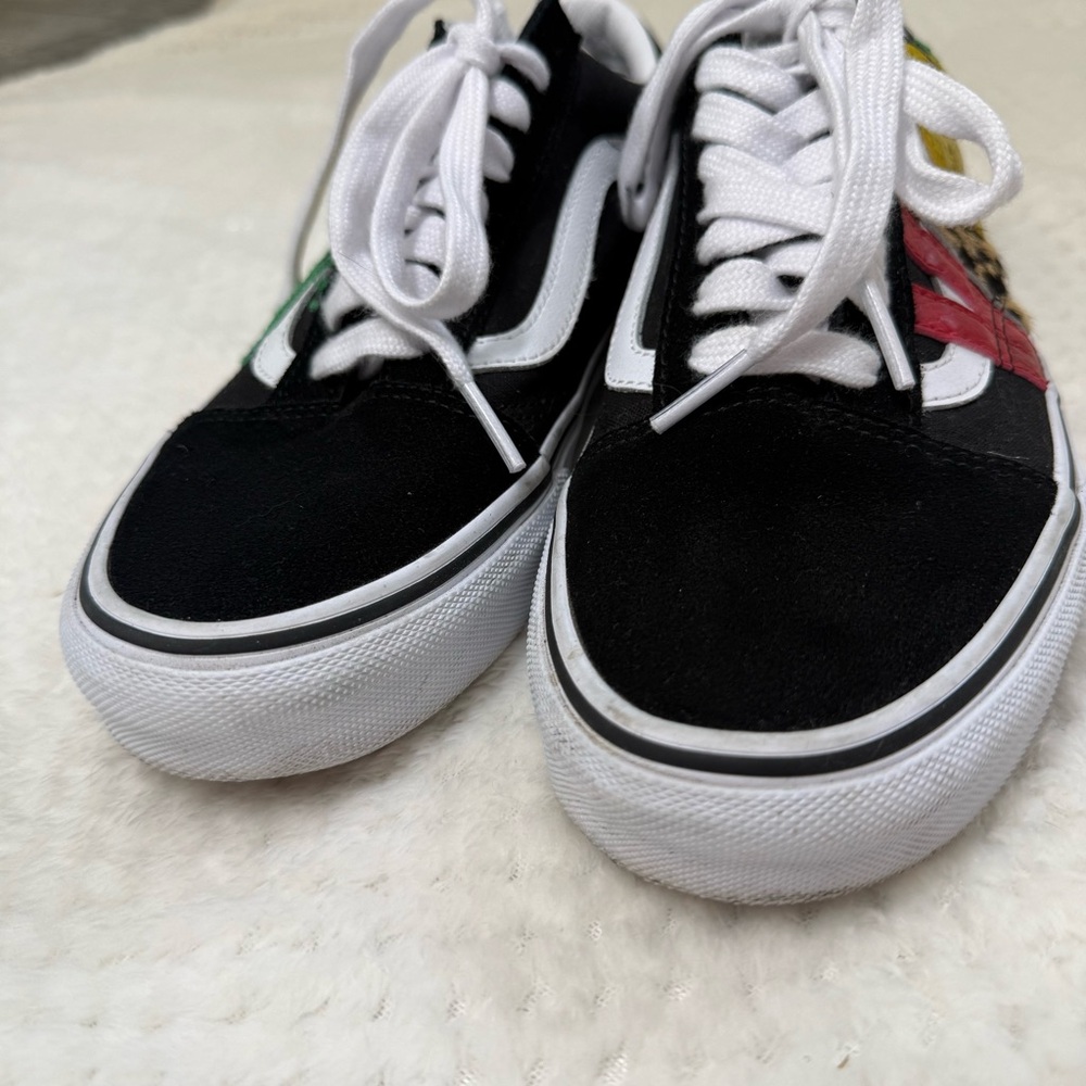 Vans Old Skool multi shoes W8.5 M7 like new - Picture 11 of 15